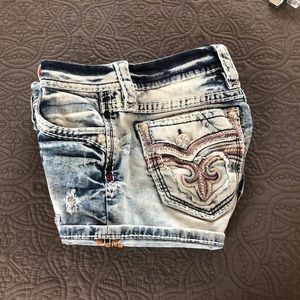 Rock Revival Felda Cuffed Shorts 25